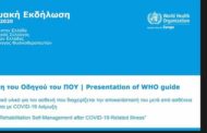 Υποστηρικτικό υλικό για τον ασθενή που διαχειρίζεται την αποκατάστασή του μετά από ασθένεια που σχετίζεται με COVID-19 λοίμωξη - Οδηγός του Παγκόσμιου Οργανισμού Υγείας
