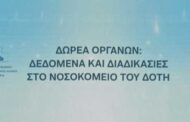 Νοσηλευτική Διεύθυνση του Γ.Ν.Ν.Θ.Α. «Η ΣΩΤΗΡΙΑ» - Ημερίδα: «Δωρεά Οργάνων: Δεδομένα και Διαδικασίες στο Νοσοκομείο του Δότη»