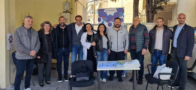 Ε.Ν.Ε. –  1η Υγειονομική Περιφέρεια Αττικής - Κέντρο Υγείας Αμαρουσίου – Σύλλογος «ΟΡΑΜΑ ΕΛΠΙΔΑΣ» - Δήμος Περιστερίου – 1ο ΕΠΑΛ Κορυδαλλού, έστειλαν το μήνυμα: «Together for health. Stand with science»