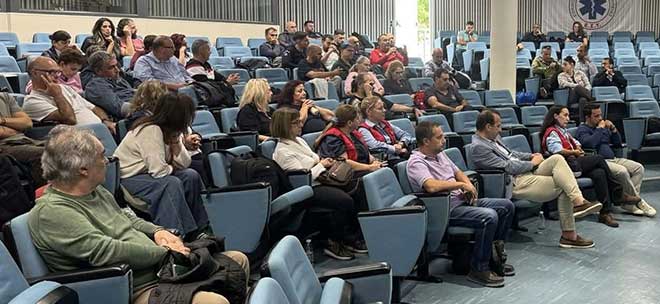 Επιτυχής η διοργάνωση της Διεπιστημονικής Ημερίδας για τις Διακομιδές Ασθενών με ECMO στο Ε.Κ.Α.Β.